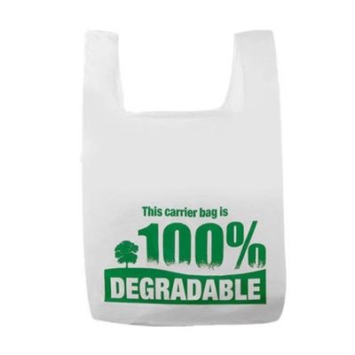 Vlakke Biologisch afbreekbare Plastic het Winkelen van Carry Bags 100% Biologisch afbreekbare Zak