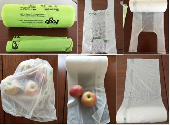 10micron de Verpakkende Zak van de fruitgroente voor Supermarkt