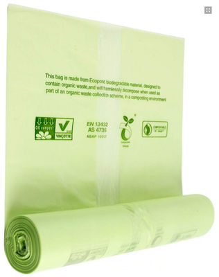 100% biologisch afbreekbare Plastic het Winkelen het Achterschipzakken van de Zakken Kleine Biologisch afbreekbare Hond